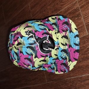 Nitro Circus Grafitti Multicolor Baseball Fitted Hat One Size Fits All